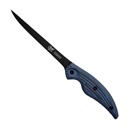 Cuda Filietiermesser Professional, 16,3 cm / 6,42', 18125, Blau/Schwarz