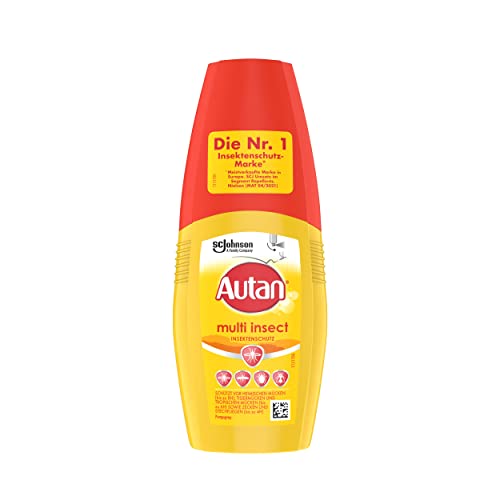 Autan Multi Insect Pumpspray, Multi-Insektenschutz vor Mücken, Stechfliegen und Zecken, 1er Pack (1 x 100 ml)