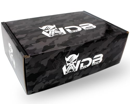 Wild Devil Baits Pro Petri Box Monatsbox Raubfischbox Angelbox Promo Box Geschenk Angelzubehör (Mai)