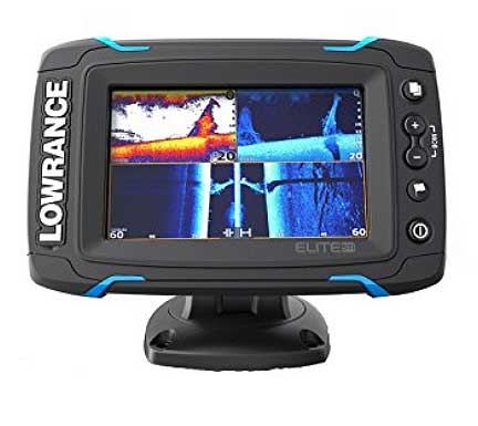 Lowrance Elite 5 Echolot-test